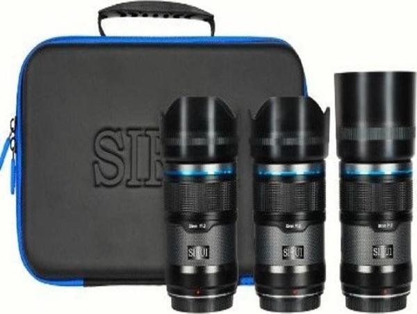 Sniper 23mm, 33mm & 56mm F1.2 APSC Auto-Focus Lens Kit X Mount, Black - Image 1