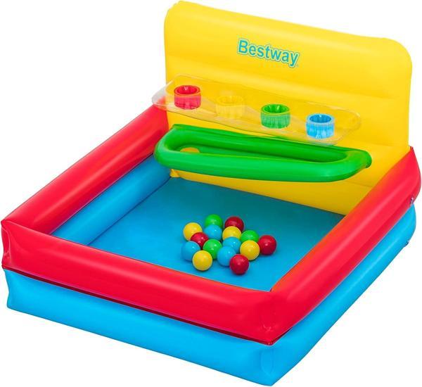 Bestway Sort 'N Play 15 Oyun Topu Ile Top Çukuru Seti - Image 1