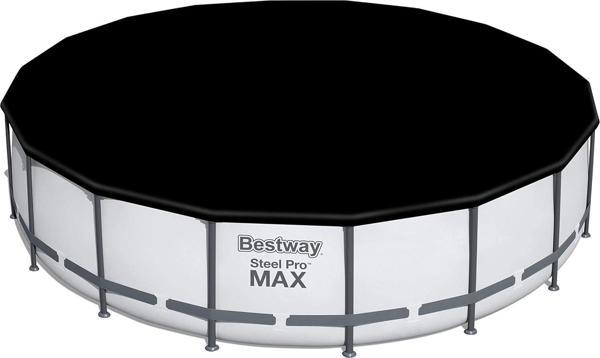 Bestway 5,49M Pvc Havuz Örtüsü 549 Cm Çapındaki Yuvarlak Yer Üstü Havuzlar Için 555 Cm Çap - Image 1