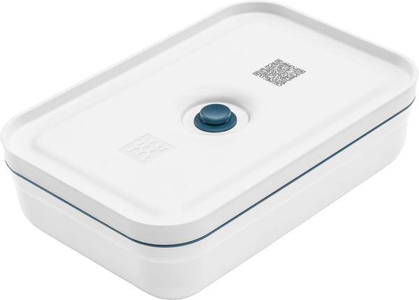 Zwilling Fresh & Save Vakumlu Yemek Taşıma Kabı, L Düz, Plastik, Beyaz-Akdeniz Mavisi - Image 1