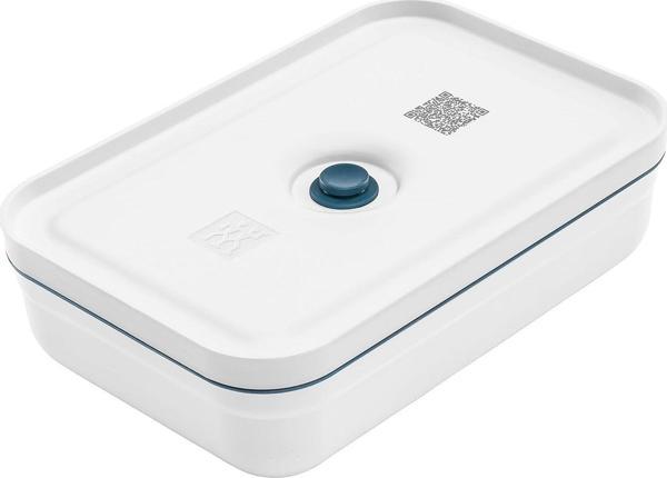 Zwilling Fresh & Save Vakumlu Yemek Taşıma Kabı, L Düz, Plastik, Beyaz-Akdeniz Mavisi - Image 1