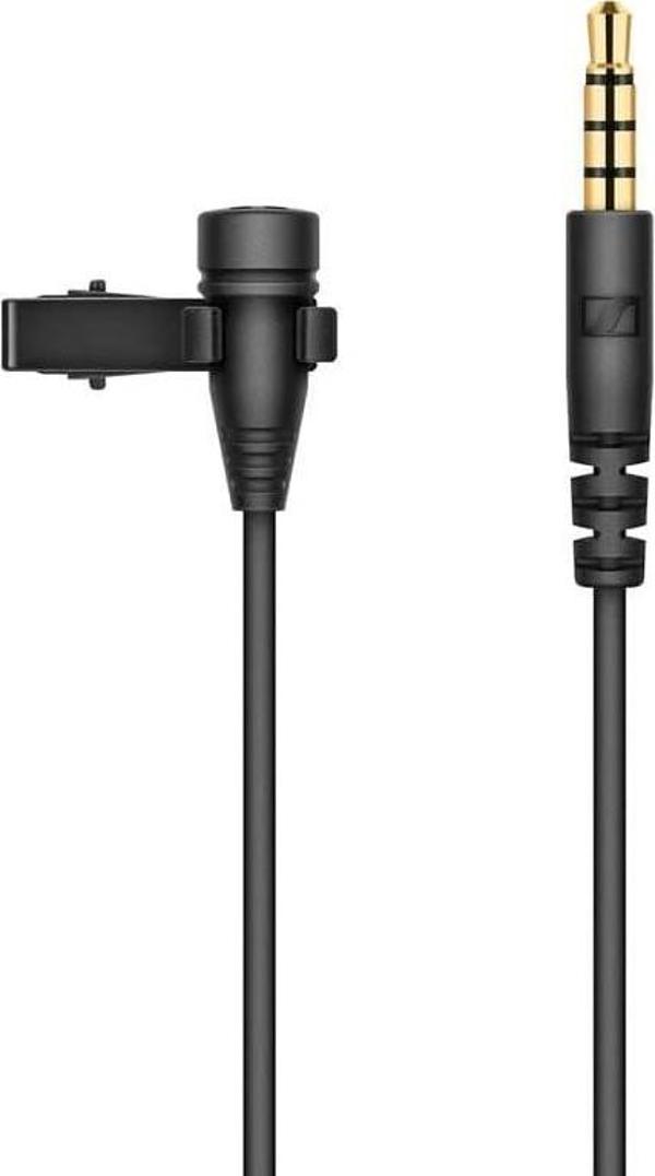 Sennheiser Xs Lav Mobil Çok Yönlü Klipsli Yaka Mikrofonu | 3,5 Mm Trrs Bağlantısı Ve 2 M Kablolu | R - Image 1