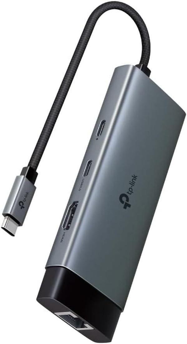 Tp-Link Uh6120C, 1 Hdmi, 1 100W Hızlı Şarj Portu, 1 Usb-C, 2 Usb-A 3.0 Port Ve Type C Den Gigabit Et - Image 1