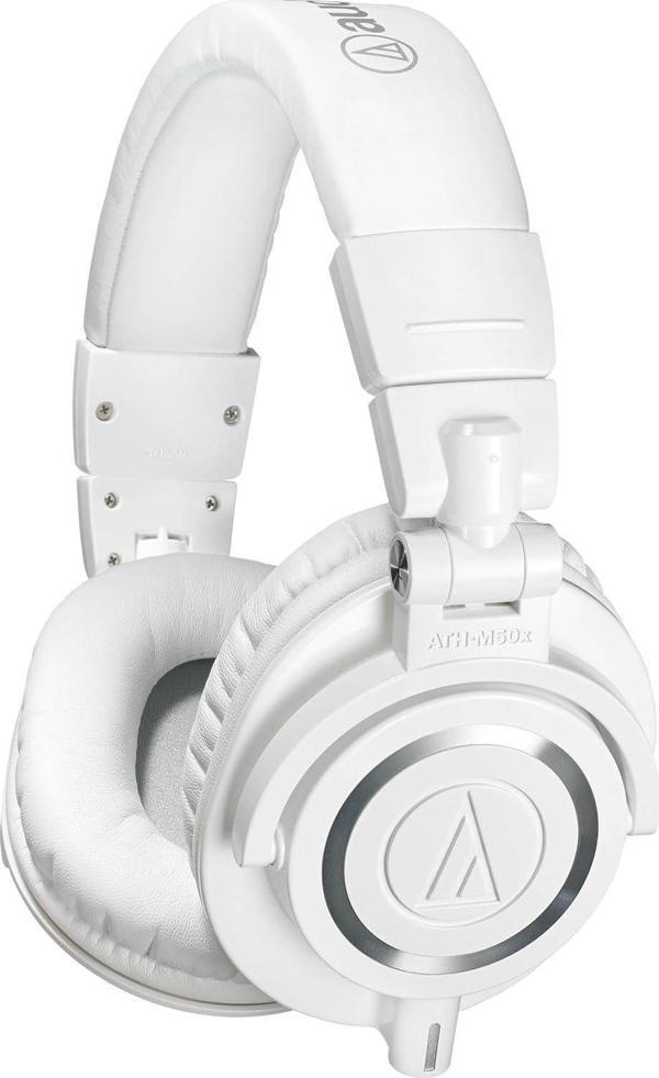 Audio-Technica M50Xwh Stüdyo Kulaklık Beyaz Kablolu, Kapalı - Creators, Dj'Ler, Podcasting, Kayıt Ve - Image 1
