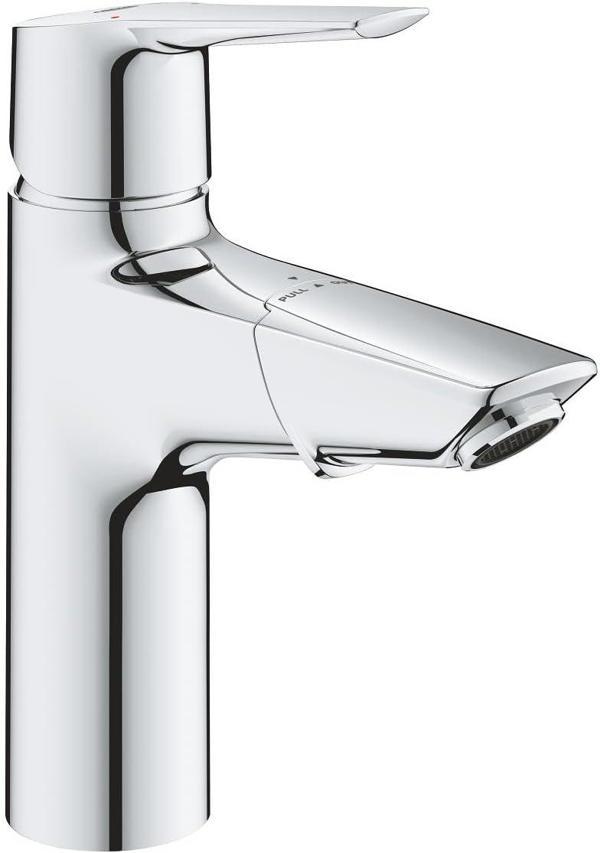 Grohe Start Spiralli Lavabo Bataryası | Uzatılabilir Başlık | M - Boyut | Bas - Aç Gider Setli | Su  - Image 1
