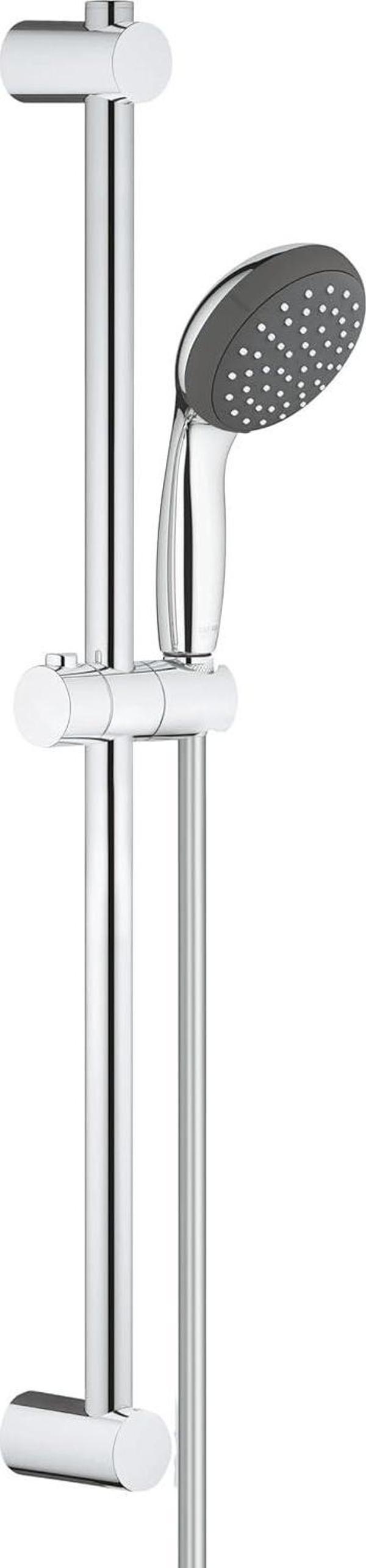 Grohe Vitalio Start 100 Sürgülü Duş Seti, 600 Mm Sürgülü Ray, 100 Mm El Duşu 1 Akışlı, 1750Mm Duş Ho - Image 1