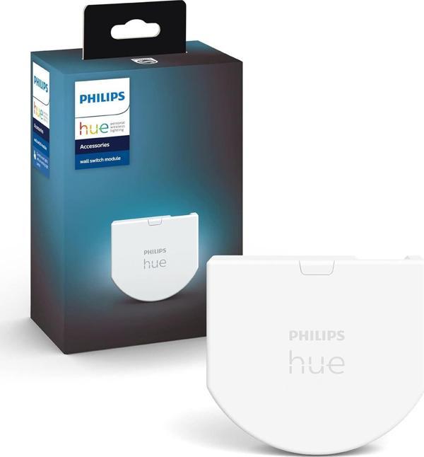 Philips Hue Duvar Şalteri Modülü, Tekli Paket, Hue Lambaların Sürekli Erişilebilmesini Sağlar, Mevcu - Image 1