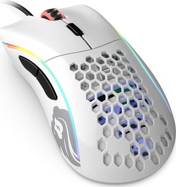 Glorious Model D Gaming Mouse Glossy - Beyaz - Image 1