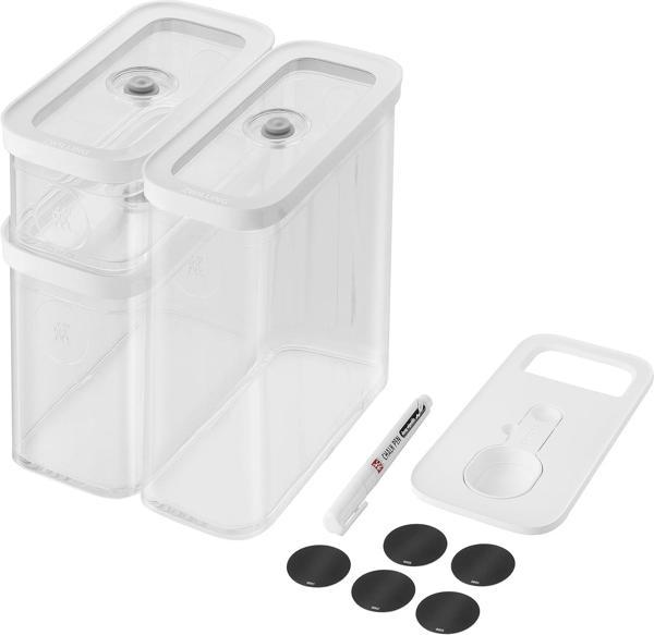Zwilling Fresh & Save Cube Seti, Boyut M, 5 Parçalı Saklama Seti, 2 X Küp Saklama Kutusu M, Ölçü Kaş - Image 1
