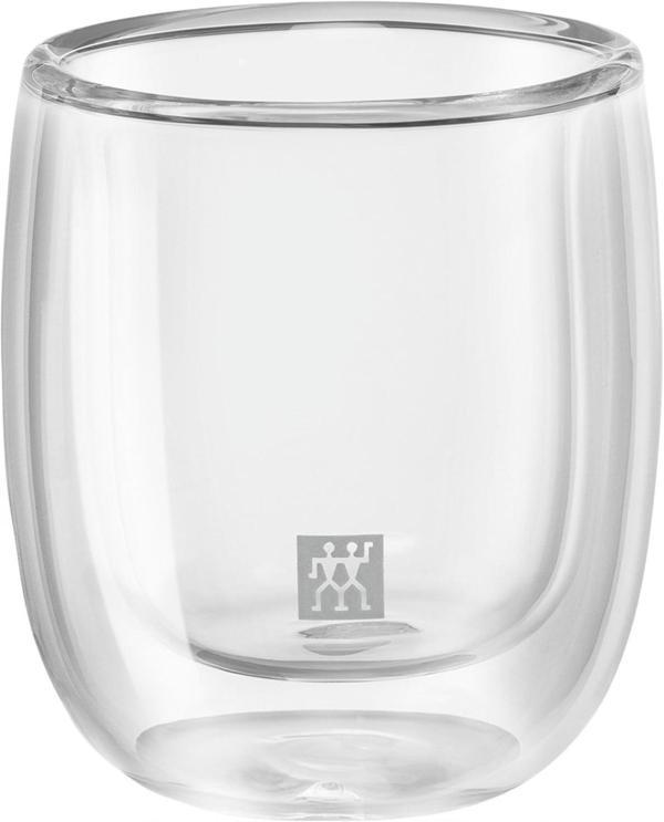 Zwilling Çift Camlı 2'Li Espresso Bardak Seti, Şeffaf, 80 Ml - Image 1