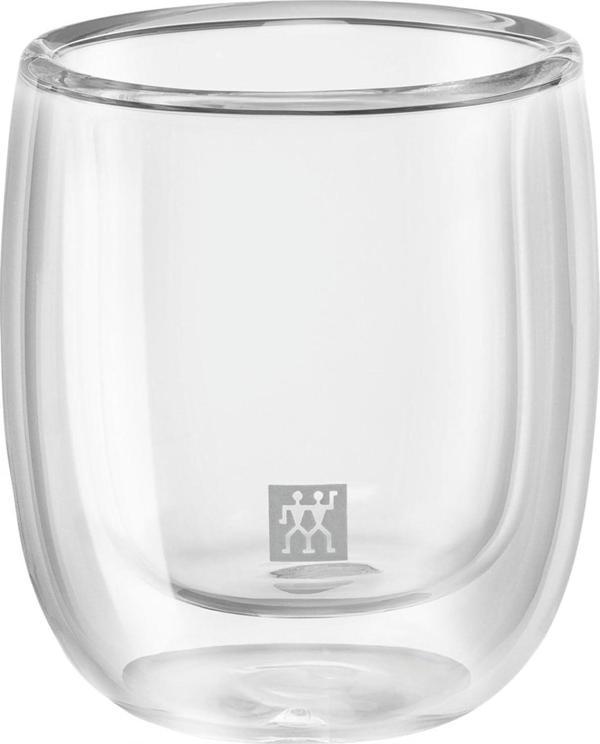 Zwilling Çift Camlı 2'Li Espresso Bardak Seti, Şeffaf, 80 Ml - Image 1