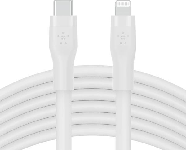 Belkin Boostcharge Flex Silikon Usb Tip C - Lightning Kablosu (3M/10Ft), Mfi Sertifikalı 20W Hızlı Ş - Image 1