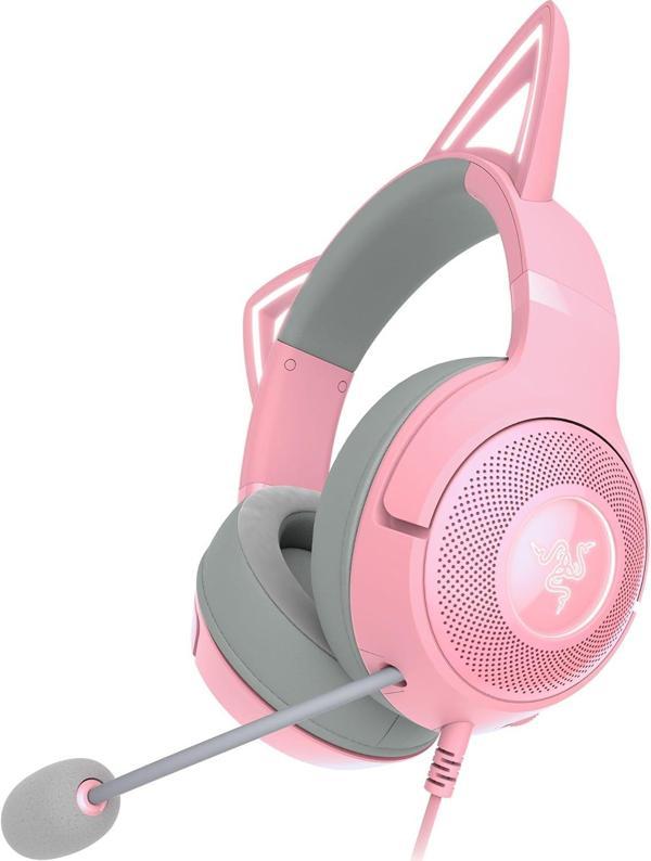 Razer Kraken Kitty V2 - Kablolu Rgb Kulaklık Kedi Kulaklı (Reaktif Akış Aydınlatması, Razer Hypercle - Image 1
