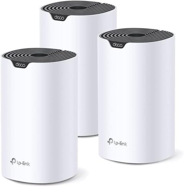 Tp-Link Deco S7 3-Pack, Ac1900 Mbps, Dual-Band, Gigabit Portları, 520 M²'Ye Kadar Kapsama Alanı, 100 - Image 1