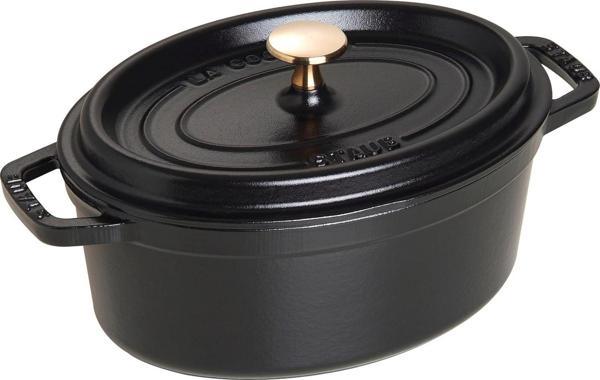 Staub La Cocotte Döküm Tencere, Siyah - Image 1