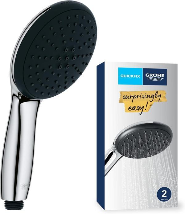 Grohe Vitalio Start 110 El Duşu, 2 Akışlı (Yağmur & Jet), Smartswitch, 110Mm Yuvarlak Duş Başlığı, S - Image 1