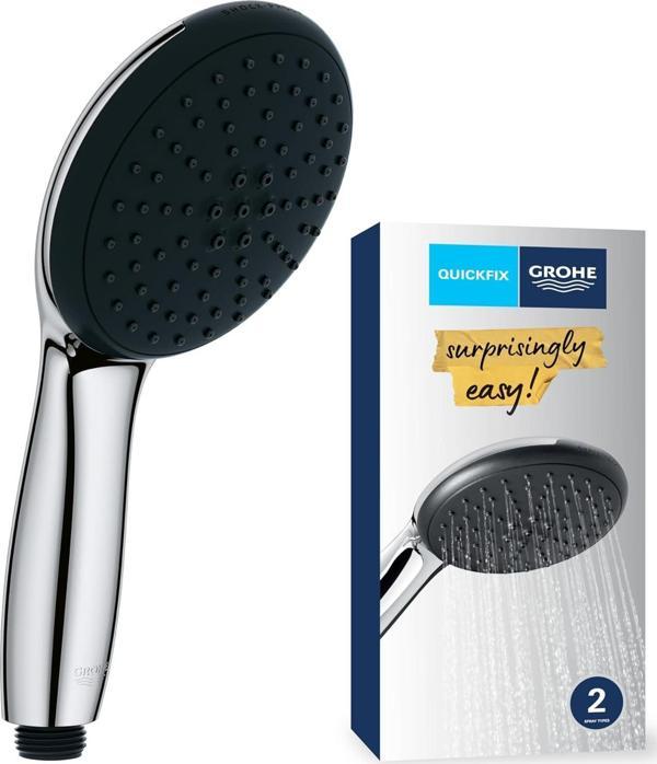 Grohe Vitalio Start 110 El Duşu, 2 Akışlı (Yağmur & Jet), Smartswitch, 110Mm Yuvarlak Duş Başlığı, S - Image 1