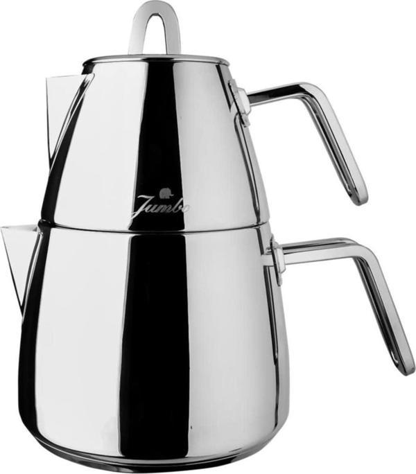 Jumbo Teos Metal Saplı Çaydanlık - Image 1