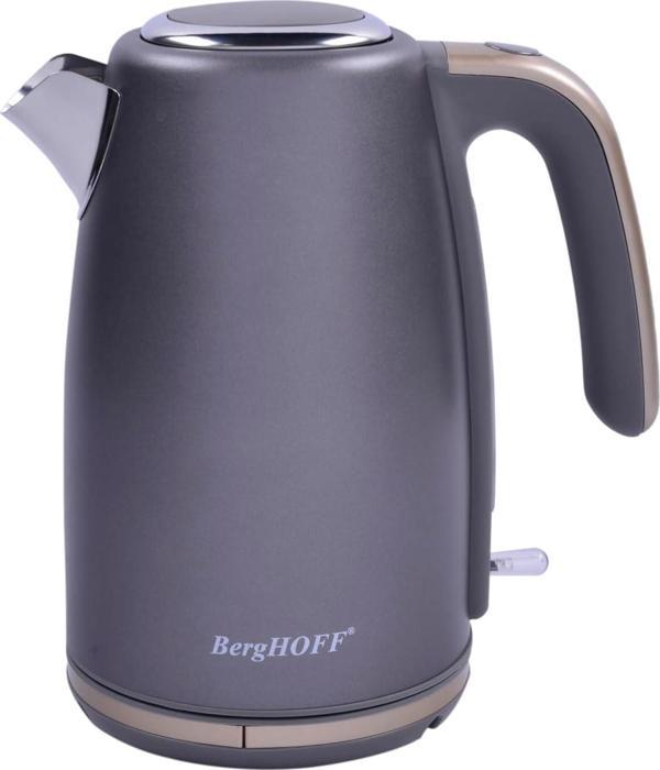 Berghoff Gem Pearl 1.7 Litre Gri Gold Modern Su Isıtıcı - Image 1
