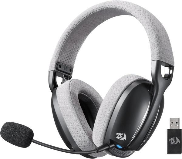 Redragon H878 Oyun Kulaklığı, 2,4 Ghz/Bt/Kablolu, Siyah Ve Gri - Image 1
