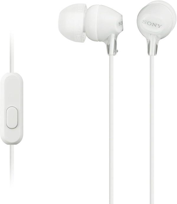 Sony Mdr-Ex15Ap Kulak İçi Kulaklık, Dahili Mikrofon, Kablolu, Beyaz - Image 1