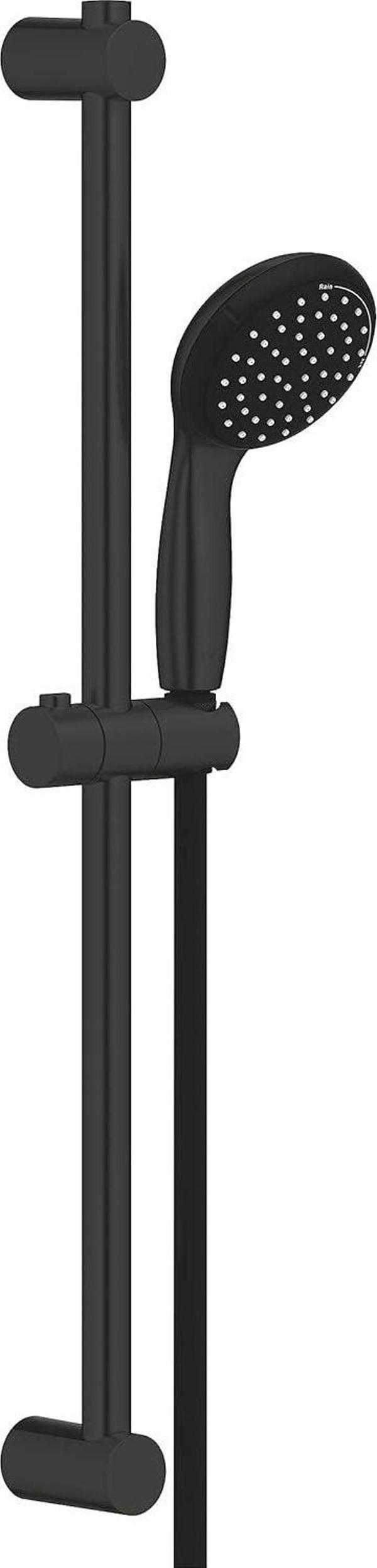 Grohe Vitalio Start 100 Quickfix Sürgülü Duş Seti 100Mm 2 Akışlı El Duşu, 600Mm Sürgülü Ray, 1750Mm  - Image 1