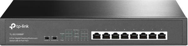 Tp-Link Tl-Sg1008Mp, 8-Port Gigabit Desktop/Rackmount Switch With 8-Port Poe+ - Image 1