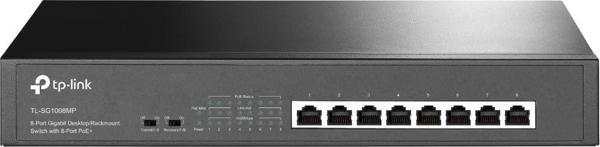 Tp-Link Tl-Sg1008Mp, 8-Port Gigabit Desktop/Rackmount Switch With 8-Port Poe+ - Image 1