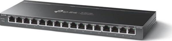 Tp-Link Tl-Sg116P, 16-Port Gigabit Desktop Switch With 16-Port Poe+ - Image 1
