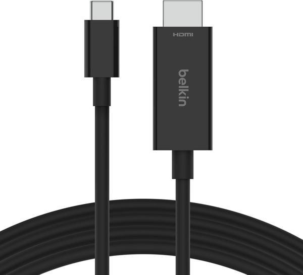 Belkin Usb-C - Hdmi 2.1 Kablo, 60 Hz'De 8K Için 2 M Kablo, 144 Hz'De 4K, Hdr, Hbr3, Dsc, Hdcp 2.2, M - Image 1