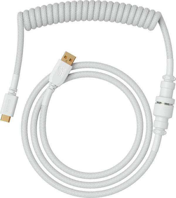 Glorious Coiled Keyboard Cable – Coiled Usb C Cable Artisan Braided Cables For Mechanical Gaming Key - Image 1