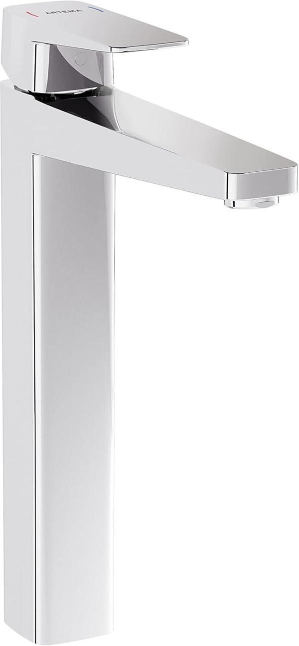 Vitra Root Square A42733 Çanak Lavabo Bataryası, Krom - Image 1