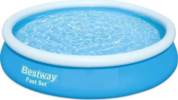 Bestway Fast Set Yüzme Havuzu, Çocuklar Ve Yetişkinler Için Aile Çocuk Havuzu; 5377L, 3,66 M X 76 Cm - Image 1