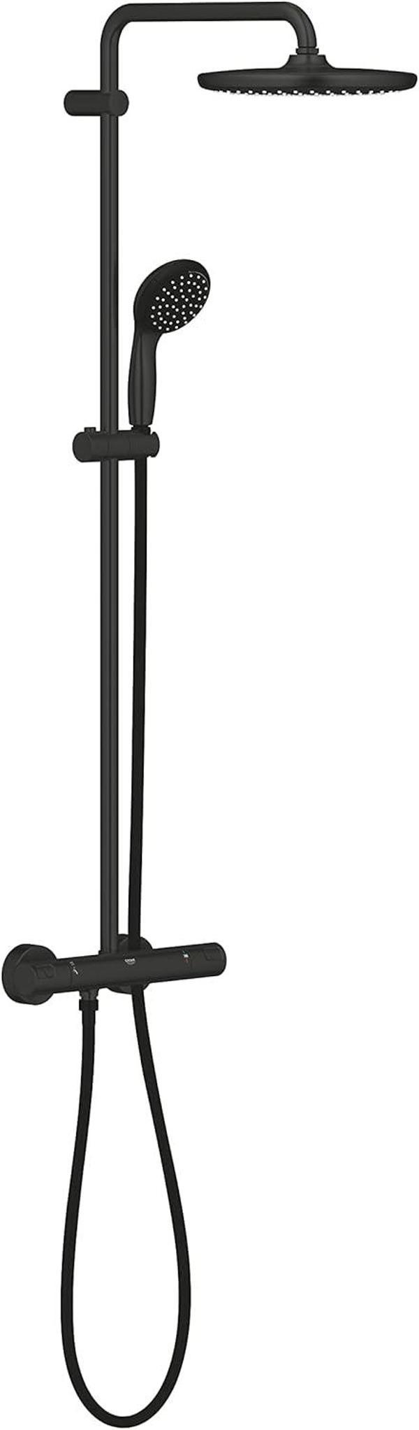 Grohe Vitalio Start System 250 Termostatik Bataryalı Duş Sistemi |250Mm Tepe Duşu/100Mm 2 Akışlı El  - Image 1