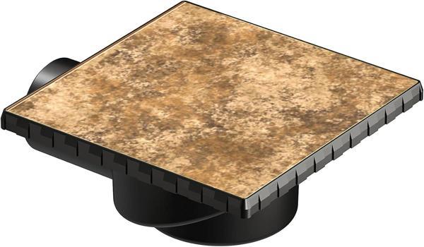 Vitra V-Flow Kare 5606985 Duş Kanalı, Yandan Çıkışlı, 15X15 Cm, Dk 700 Kapak, Mat Krom - Image 1