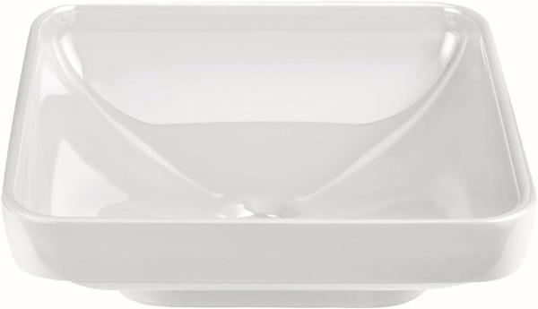 Vitra Water Jewels 4441B403-1361 Kare Çanak Lavabo, Vitra Clean, 40 Cm, Beyaz - Image 1