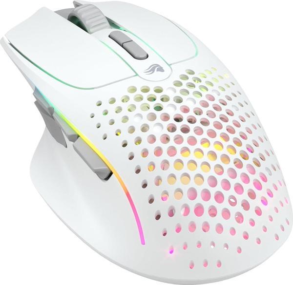 Glorious Model I 2 Rgb Kablosuz Bamf Sensörlü 26000 Dpi 75 Gram Gaming Mouse Mat Beyaz - Image 1