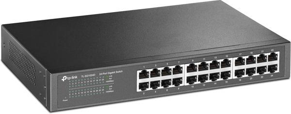 Tp-Link Tl-Sg1024D Gigabit Masaüstü Anahtar, Siyah, 24'Lü - Image 1