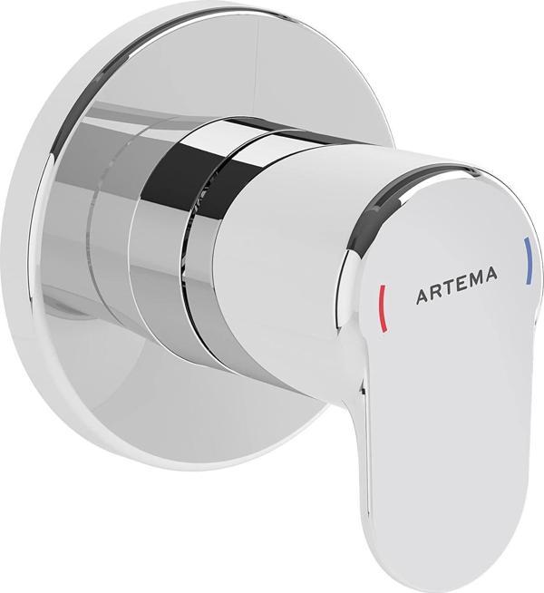 Vitra Root Round A42730 Ankastre Stop Valf, Sıva Üstü, Krom - Image 1