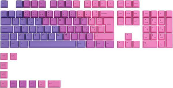 Glorious Pc Gaming Race Gpbt Tuş Takımı, 115 Pbt Tuş Takımı, Iso, No-Layout, Nebula - Image 1
