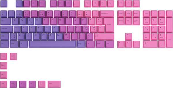 Glorious Pc Gaming Race Gpbt Tuş Takımı, 115 Pbt Tuş Takımı, Iso, No-Layout, Nebula - Image 1