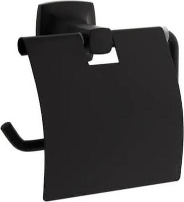 Vitra Base 400 A4412336 Tuvalet Kağıtlığı, Mat Siyah - Image 1