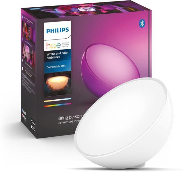 Philips Huewca Go V2 Taşınabilir Akıllı Led Masa Lambası, Bluetooth Özellikli, Beyaz Ve Renkli - Image 1