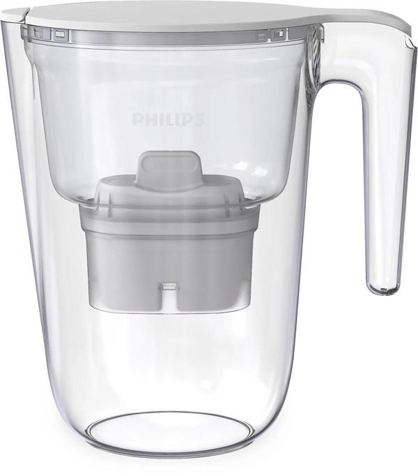 Philips Su Arıtmalı Filtreli Sürahi 3,5L Beyaz Awp2937Wht/62 - Image 1
