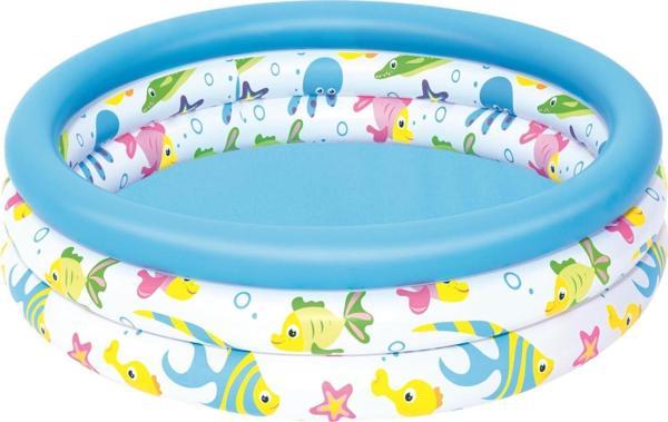 Bestway 3 Boğum Desenli Çocuk Havuzu, 102Cm X 25Cm 51008 - Image 1