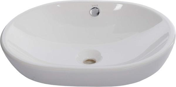 Vitra Metropole 5942B003-0012 Oval Çanak Lavabo, 60 Cm, Beyaz - Image 1