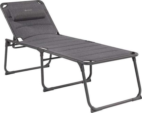 Outwell Evansville Premium Extra Dolgulu Alüminyum 5 Pozisyonlu Katlanır Şezlong - Image 1