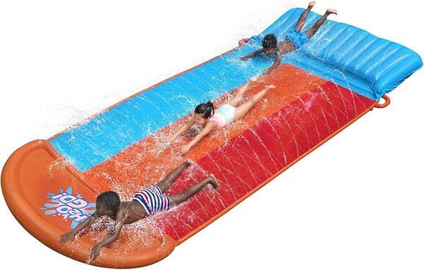 Bestway H2Ogo! Tsunami Splash Ramp Üçlü Kaydırak 488 Cm - Image 1