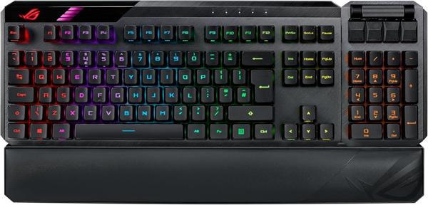 Asus Rog Claymore Ii/Rx Red/Pbt/Uk Aura Sync Rgb Bi̇lek Desteği̇ Mekani̇k Oyuncu Klavye Türkçe Tuş D - Image 1