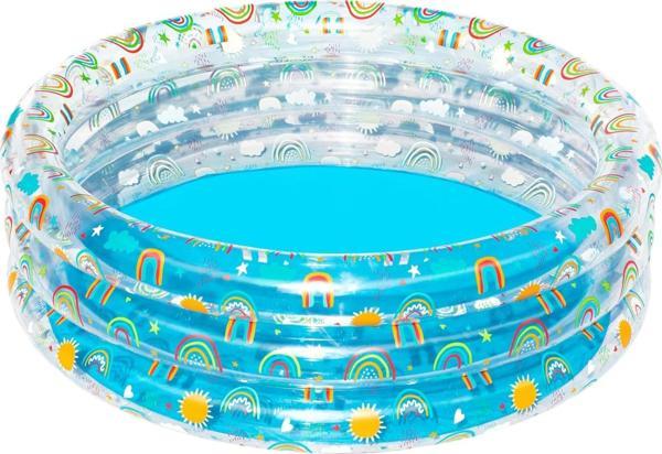 Bestway 150 X 53 Cm Üç Bölmeli Desenli Kutulu Havuz 51045 - Image 1